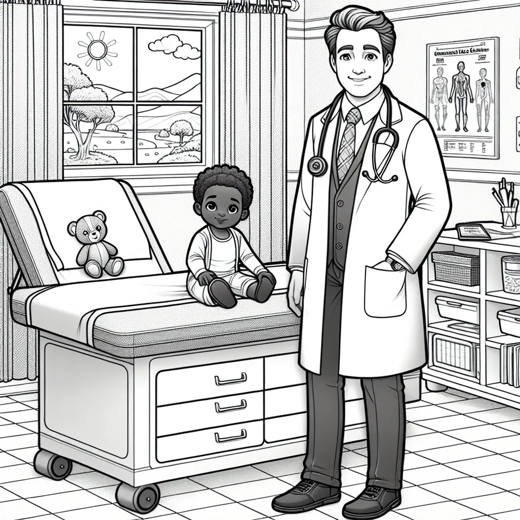 Explore the Healing World with Our Doctor Coloring Page Collection for Kids