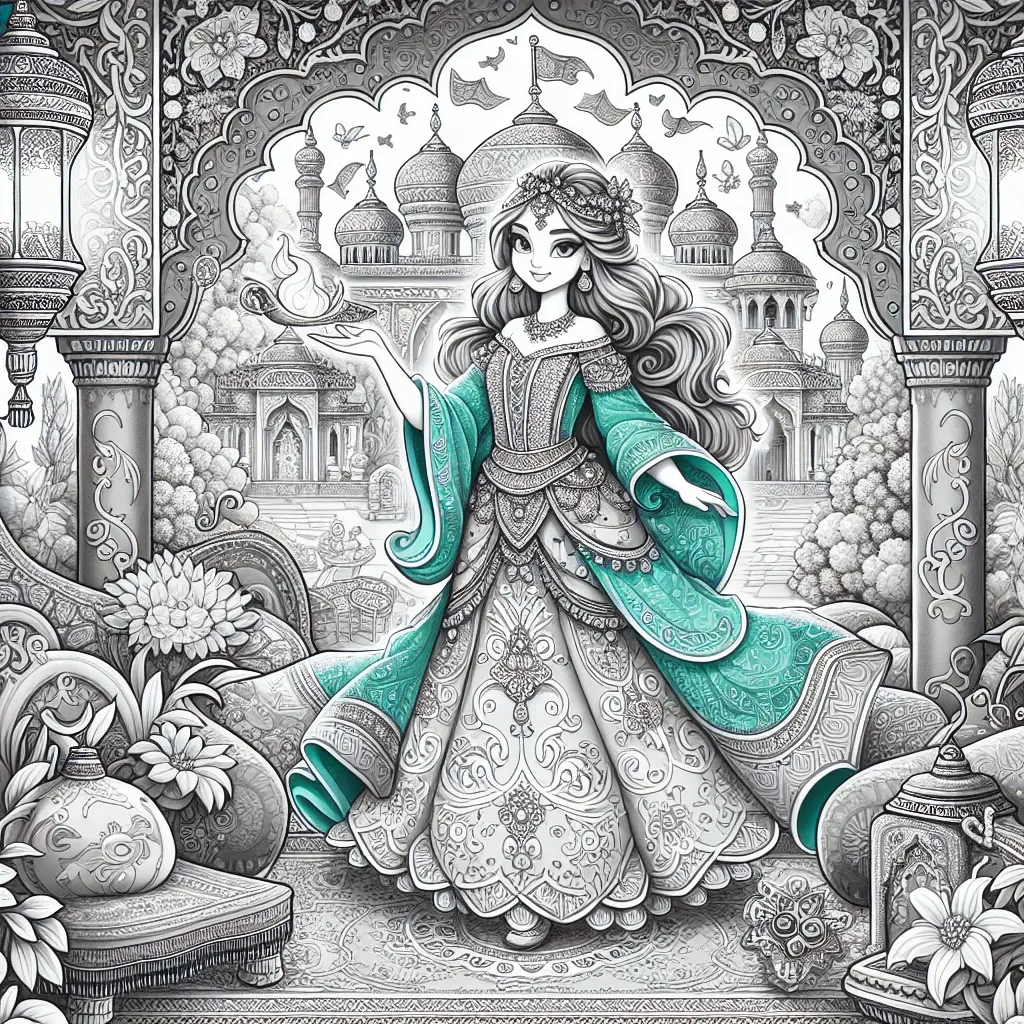 Unlock Creativity with a Jasmine Coloring Page: A Magical Addition to Your Art Collection