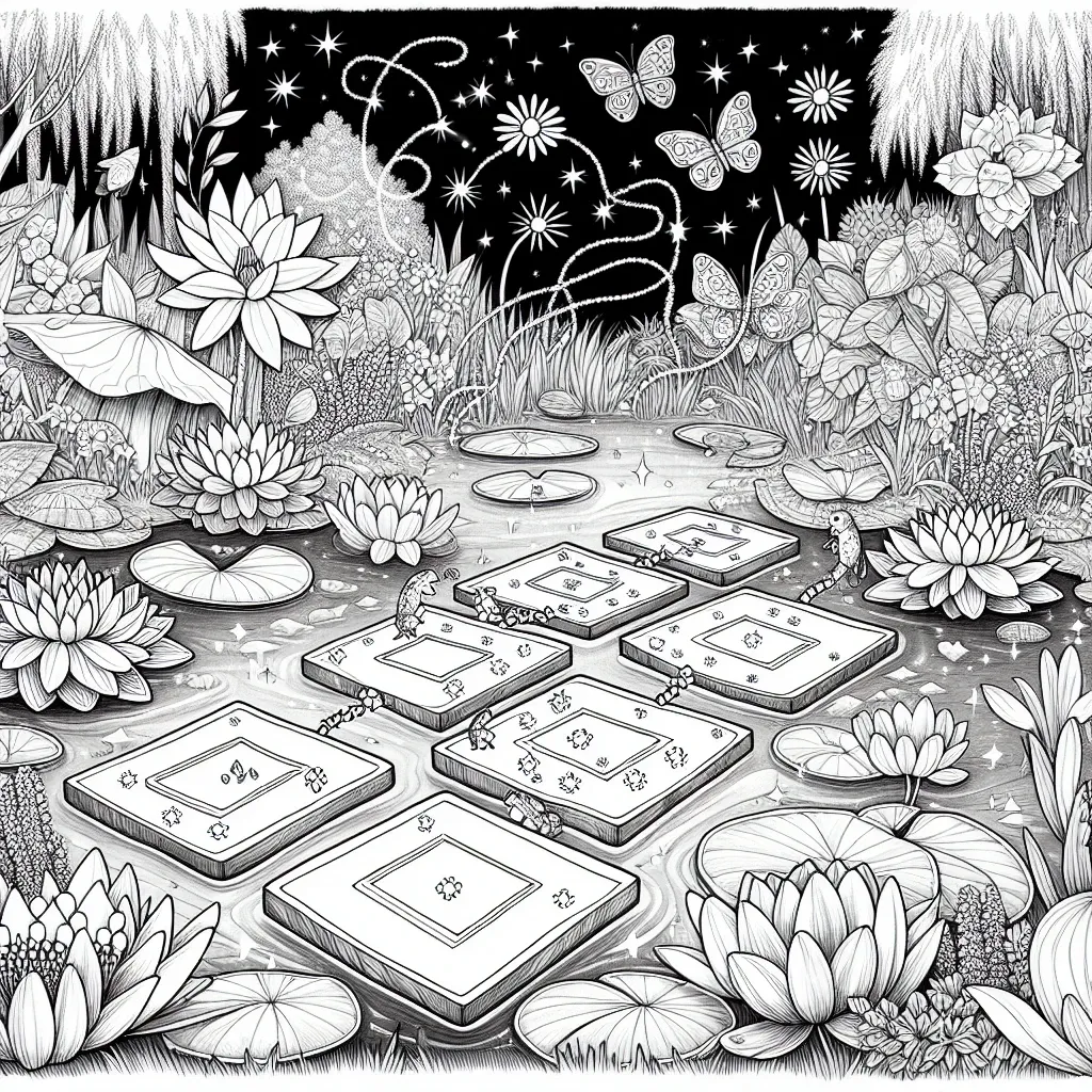 Unleash Creativity with Our Unique Hoppy Hopscotch Coloring Page for Kids