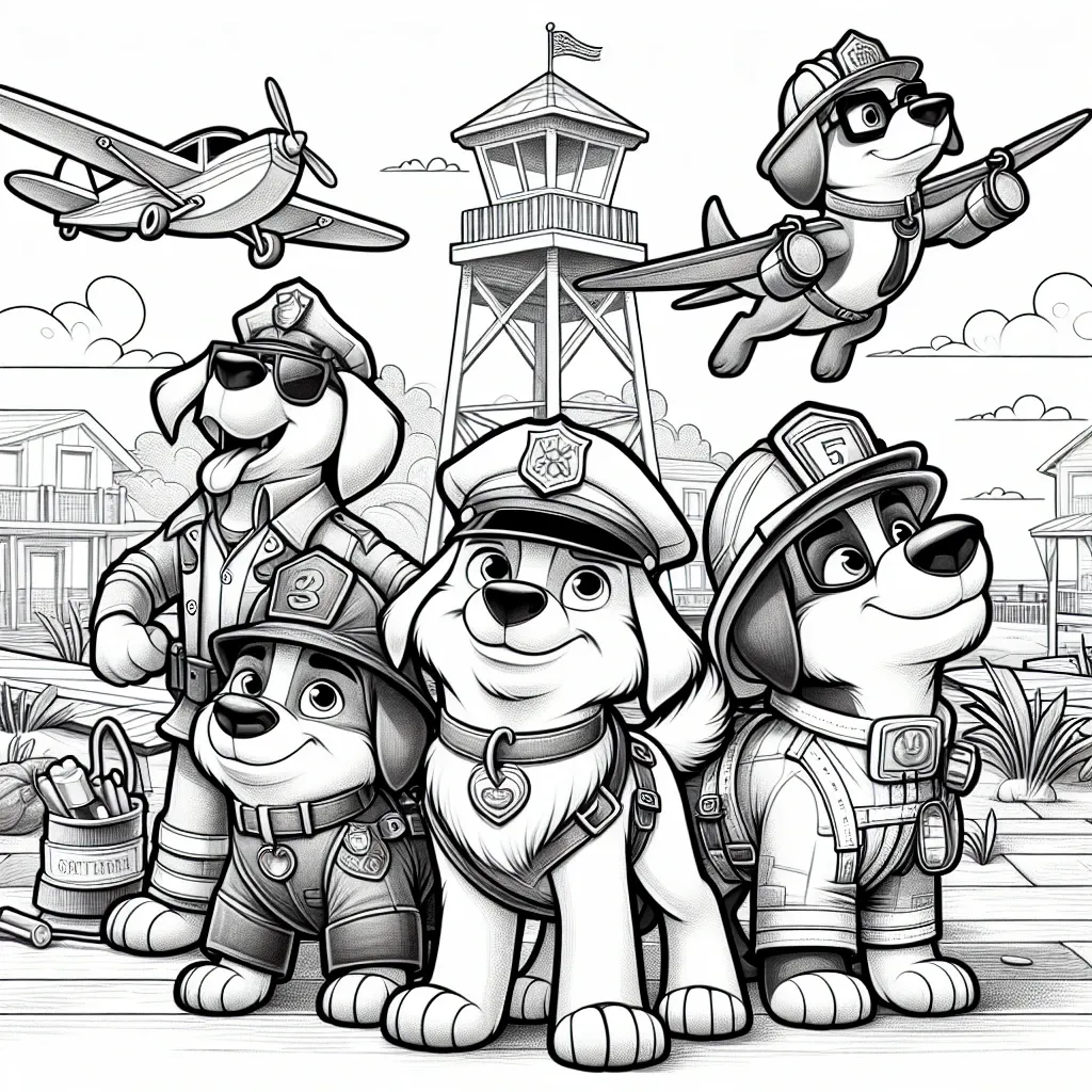 Unleash Creativity with Our Exciting Coloring Page Paw Patrol Collection for Kids!